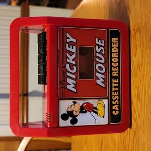 Mickey Mouse Cassette Player/Recorder